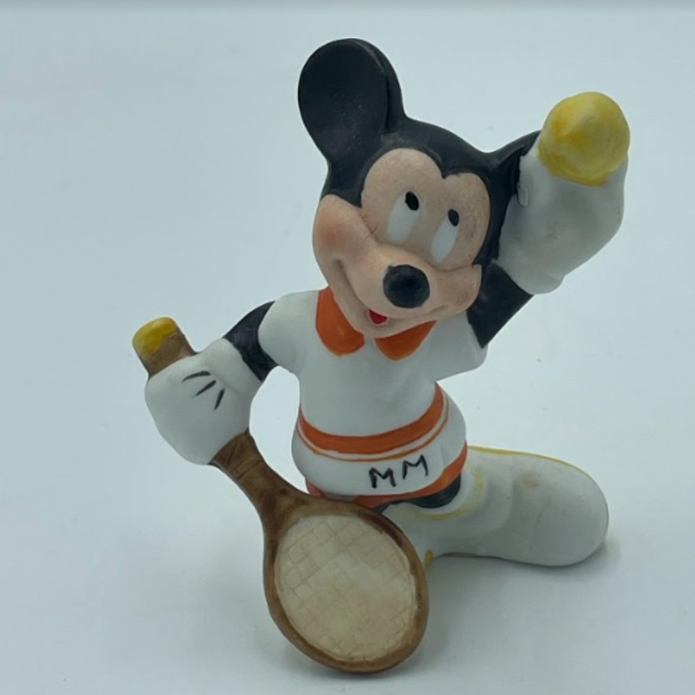 Vintage Playing Mickey Mouse Best Walt Disney Home Décor Collectible Figurine